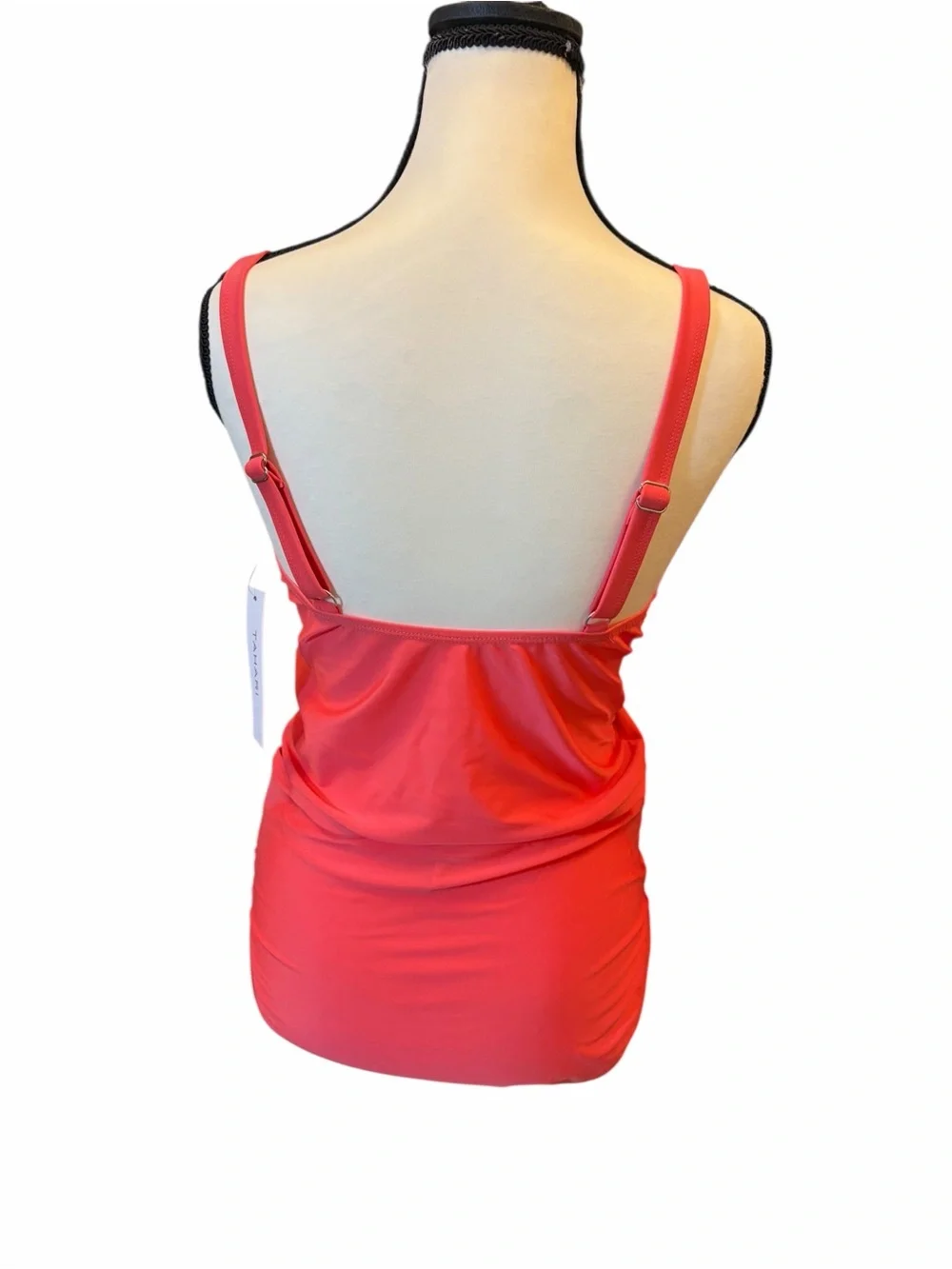 Tahari Coral Knot Front Tankini 2 Piece Set Size Large